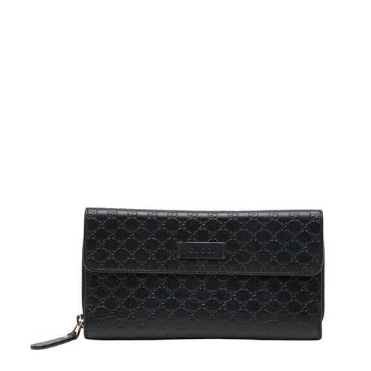 Gucci Microguccissima Leather Long Wallet