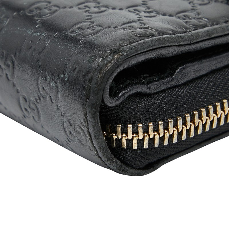 Gucci Microguccissima Leather Long Wallet