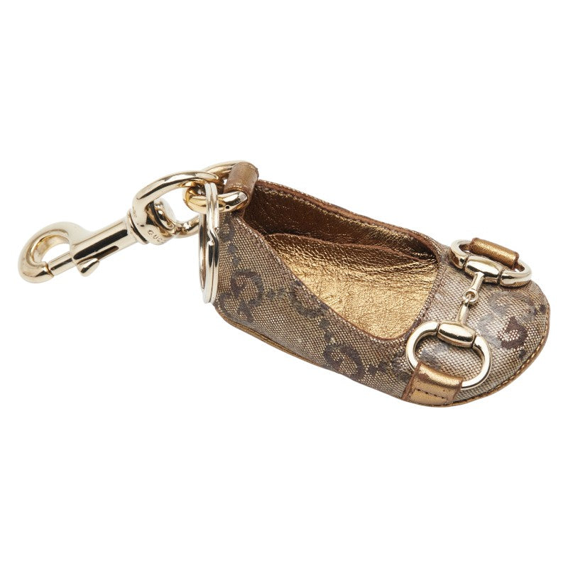 Gucci GG Canvas Horsebit Shoes Charm