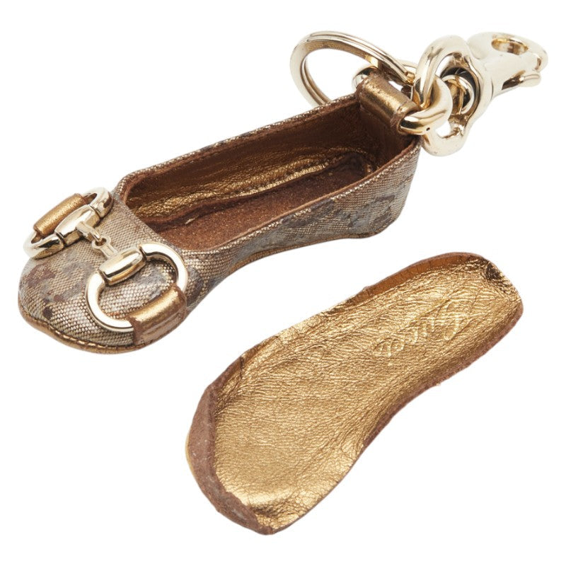 Gucci GG Canvas Horsebit Shoes Charm