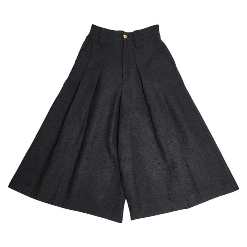 Gucci 664412 Wool Tweed Gaucho Pants