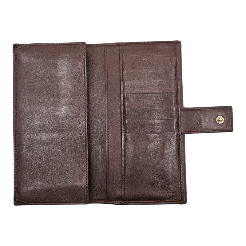 Gucci Guccissima Leather Long Wallet