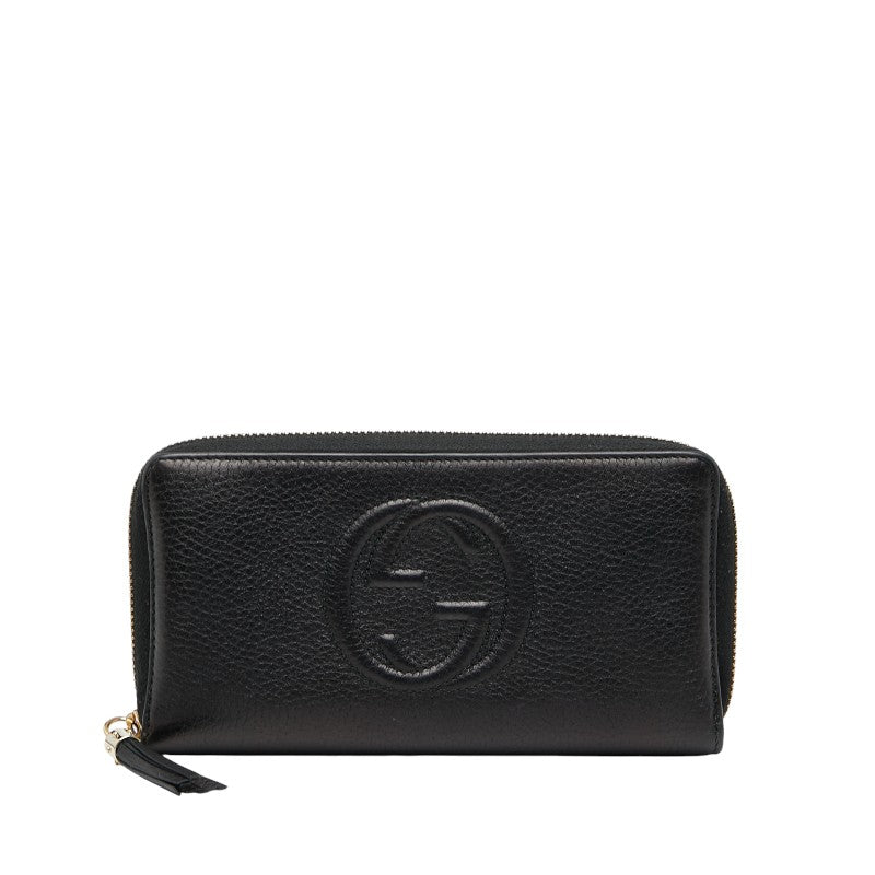 Gucci Soho Interlocking G Leather Long Wallet