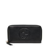 Gucci Soho Interlocking G Leather Long Wallet