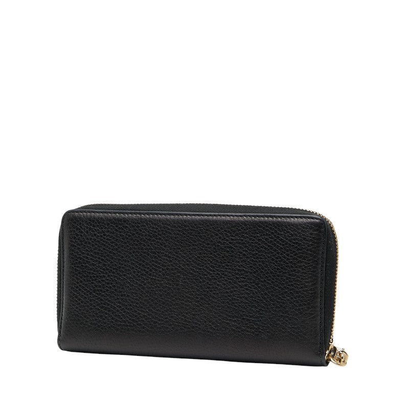 Gucci Soho Interlocking G Leather Long Wallet