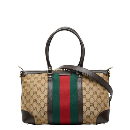 Gucci GG Canvas Sherry Line 2way Bag