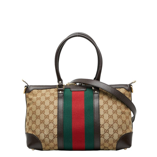 Gucci GG Canvas Sherry Line 2way Bag