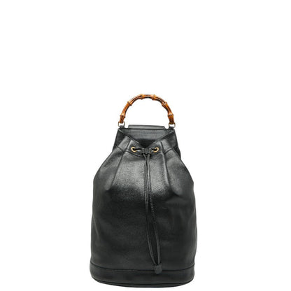 Gucci Bamboo Leather 2way Shoulder Bag
