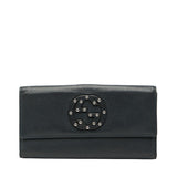 Gucci Interlocking G Leather Long Wallet