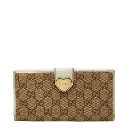 Gucci GG Canvas Long Wallet
