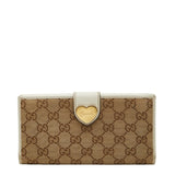 Gucci GG Canvas Long Wallet