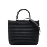 Gucci Bamboo Nylon 2way Bag