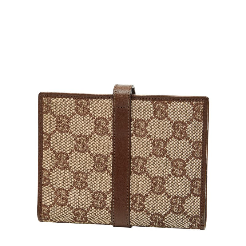 Gucci Jackie GG Canvas Leather Notebook Cover