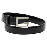 Gucci G Buckle Leather Belt
