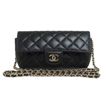 Chanel Line Matelasse Chain Shoulder Bag Diagonal Hanging