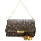 Louis Vuitton Monogram Favorite MM Brown 2WAY Bag