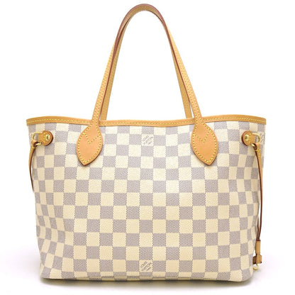 Louis Vuitton Damier Azur Neverfull PM Tote Bag