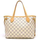 Louis Vuitton Damier Azur Neverfull PM Tote Bag