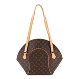 Louis Vuitton Monogram Ellipse Shopping Shoulder Bag Brown