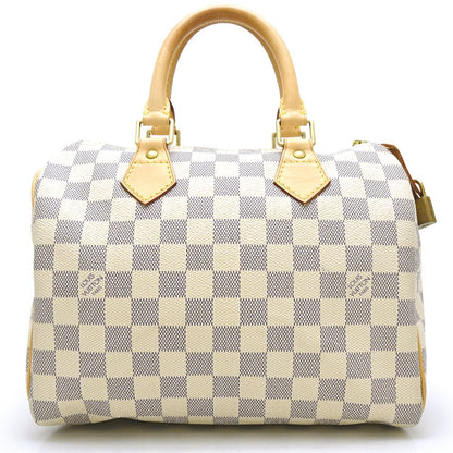 Louis Vuitton Damier Azur Speedy 25 Boston Bag