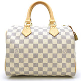 Louis Vuitton Damier Azur Speedy 25 Boston Bag