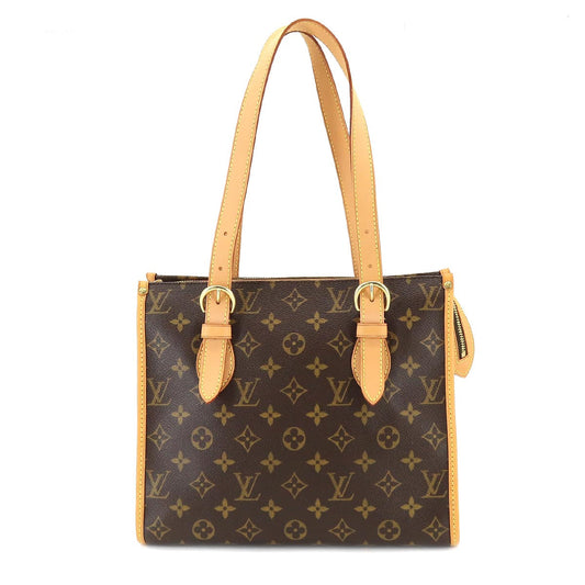 Louis Vuitton Monogram Popincourt O Tote Bag Brown Gold Hardware