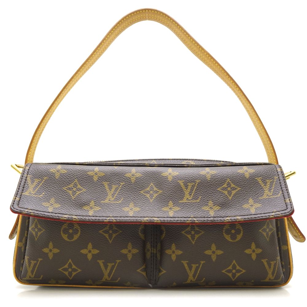 Louis Vuitton Monogram Vibasite MM Brown Handbag