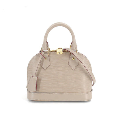 Louis Vuitton Epi Alma BB 2 Way Hand Shoulder Bag Leather Galle