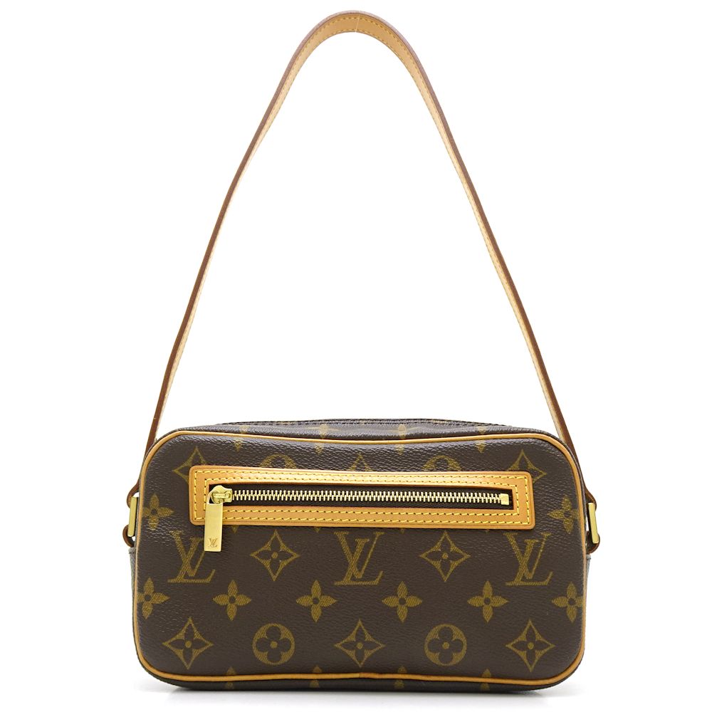 Louis Vuitton Monogram Pochette Cite Brown Shoulder Bag