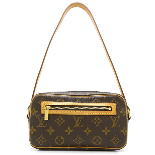 Louis Vuitton Monogram Pochette Cite Brown Shoulder Bag