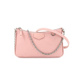Louis Vuitton Epi Easy Pouch Shoulder Bag Leather Rose Ballerine Pink