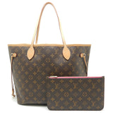 Louis Vuitton Monogram Neverfull MM Pivoine Tote Bag