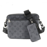 Louis Vuitton Monogram Eclipse Reverse Trio Messenger Shoulder Bag