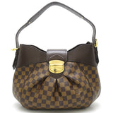 Louis Vuitton Damier Sistina MM Ebene Shoulder Bag Brown