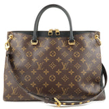Louis Vuitton Monogram Pallas Handbag Shoulder Bag Noir
