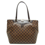 Louis Vuitton Damier Westminster GM Ebene Shoulder Bag Brown