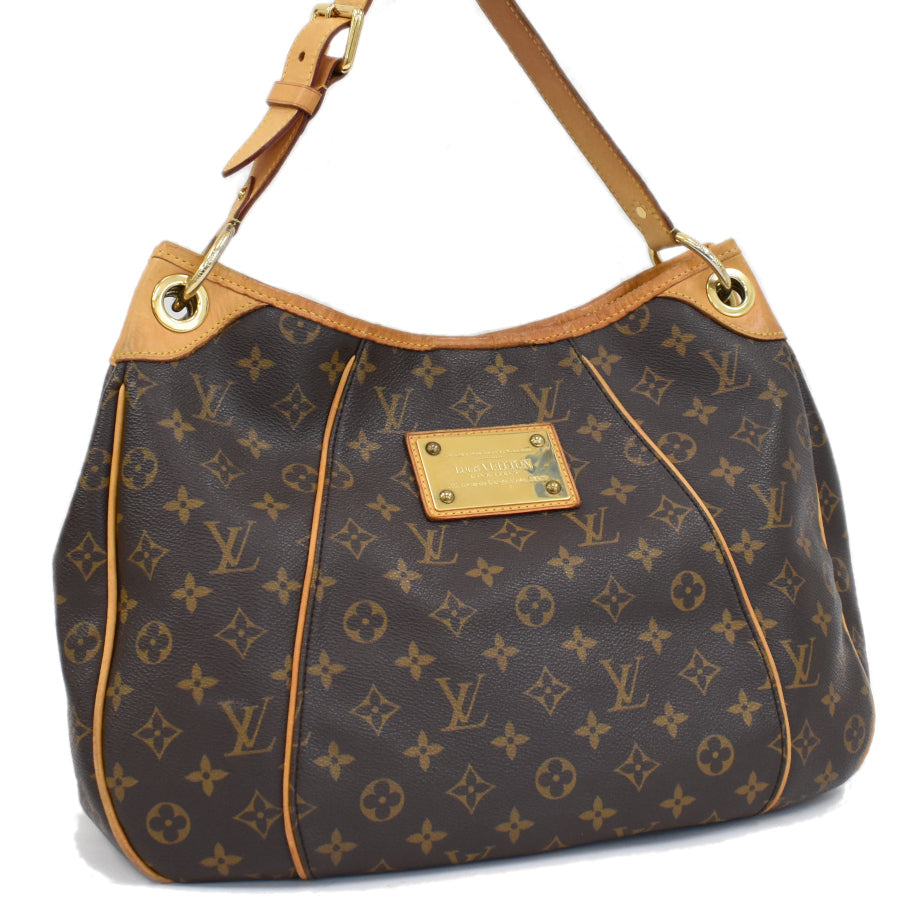 Louis Vuitton Galliera PM Shoulder Bag Monogram Brown