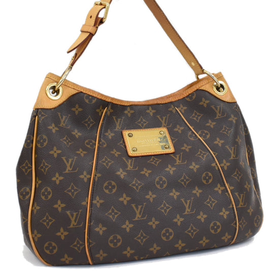 Louis Vuitton Galliera PM Shoulder Bag Monogram Brown