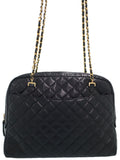 Chanel Matelasse Chain Shoulder Bag Black