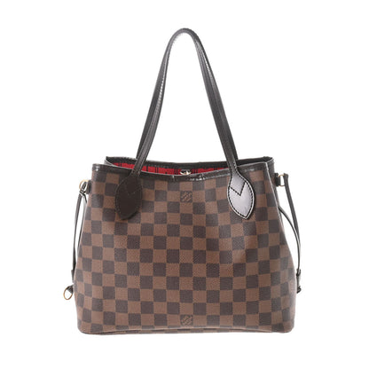 Louis Vuitton Damier Neverfull PM Brown Canvas Handbag