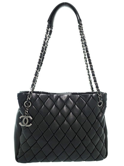 Chanel Matelasse Chain Shoulder Bag Black