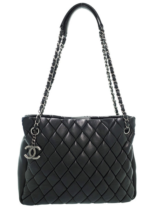 Chanel Matelasse Chain Shoulder Bag Black