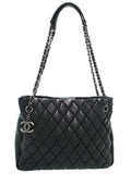 Chanel Matelasse Chain Shoulder Bag Black