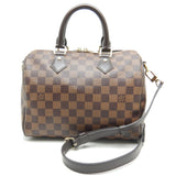 Louis Vuitton Damier Speedy Bandouliere 25 Ebene 2WAY Bag Brown