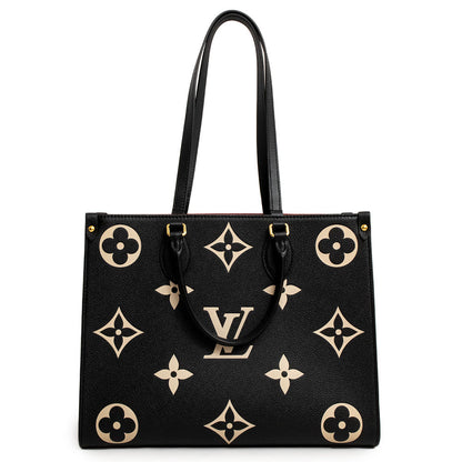 Louis Vuitton On The Go MM 2way Shoulder Bag Empreinte Noir Black
