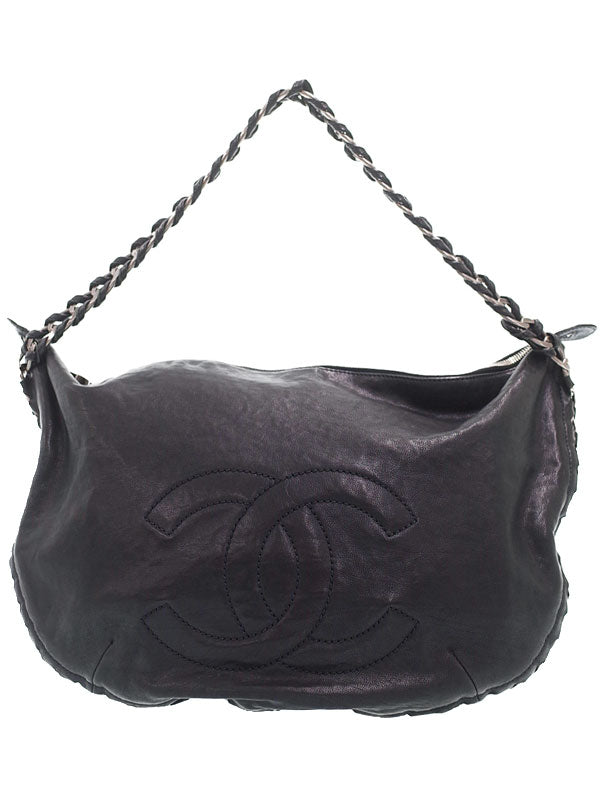 Chanel  Line Shoulder Bag Black