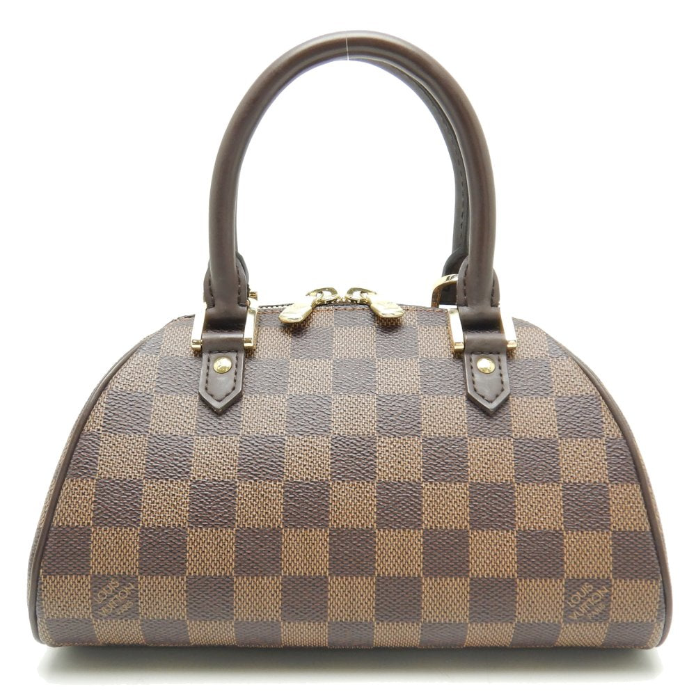 Louis Vuitton Damier Rivera Mini Ebene Handbag Brown