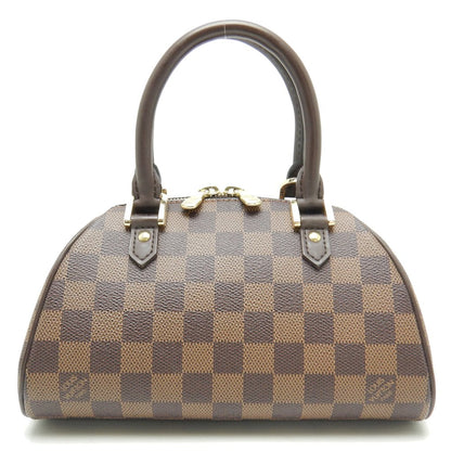 Louis Vuitton Damier Rivera Mini Ebene Handbag Brown