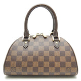Louis Vuitton Damier Rivera Mini Ebene Handbag Brown