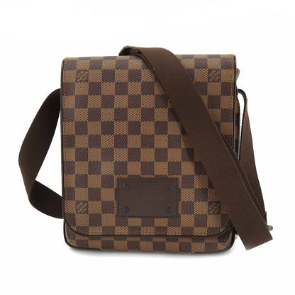 Louis Vuitton Damier Brooklyn PM Shoulder Bag Ebene